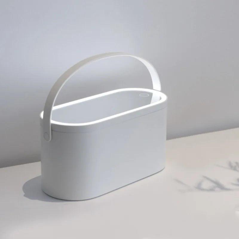 Produktnamn - Travel Portable Makeup Organizer Box With LED