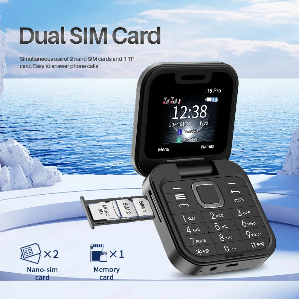 Produktnamn - Ny mini-vikbar mobiltelefon