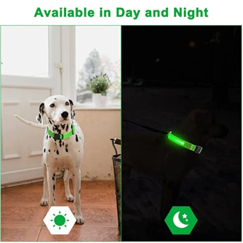 Produktnamn - LED-blinkande hundhalsband