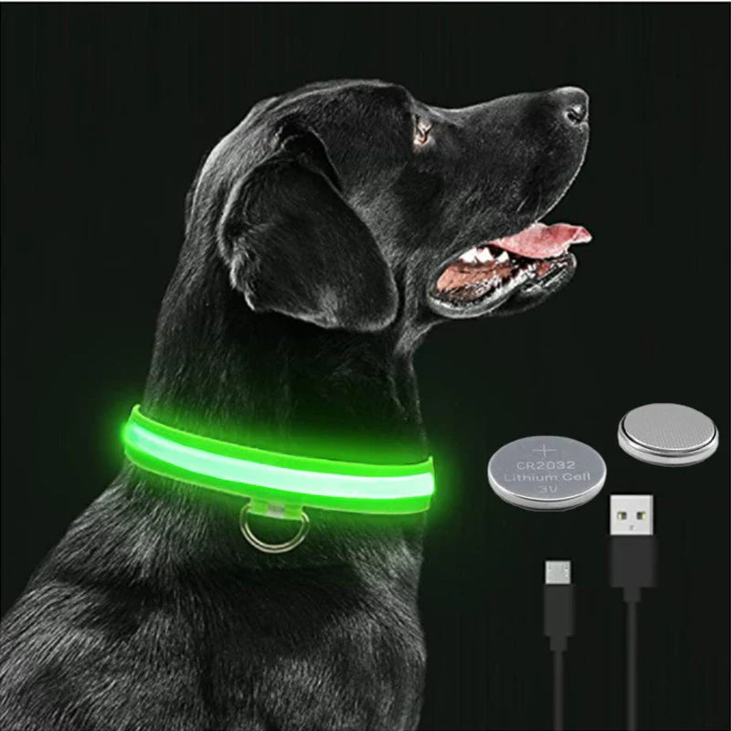 Produktnamn - LED-blinkande hundhalsband