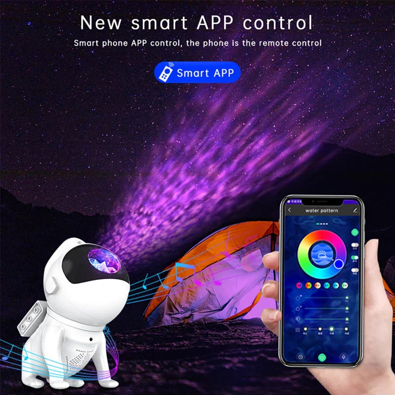 Produktnamn - Astronaut galax-nattlampa med stjärnprojektor