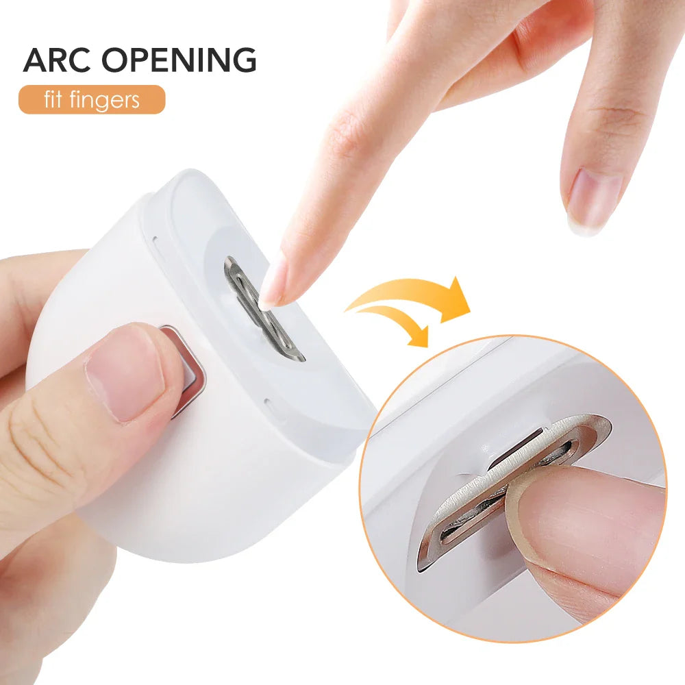 Produktnamn - Uppladdningsbar automatisk nageltrimmer