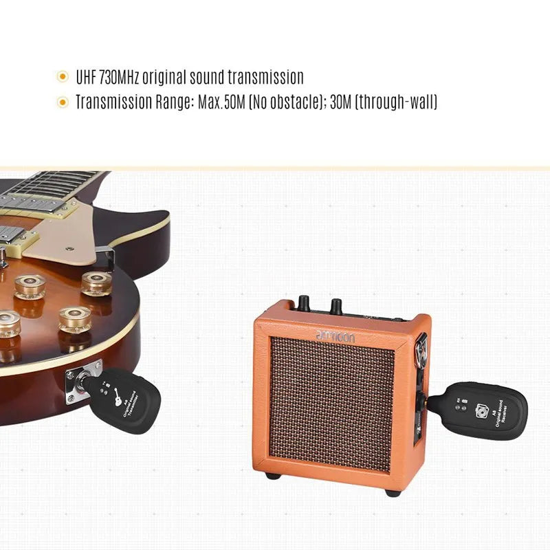 Produktnamn - Trådlöst gitarrsändarsystem
